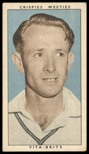 Crispies Weeties - 'Leading Cricketers' #12 - M. Herbert (Western Australia) (1948)