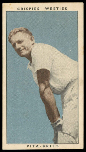 Crispies Weeties - 'Leading Cricketers' #15 - L. Johnson (Queensland) (1948) Crispies Weeties - 'Leading Cricketers' #15 - L. Johnson (Queensland) (1948)