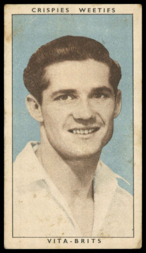 Crispies Weeties - 'Leading Cricketers' #17 - N. Harvey (Victoria) (1948)