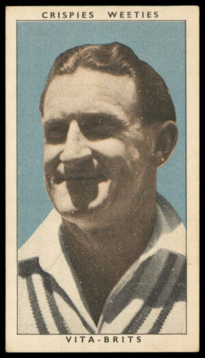 Crispies Weeties - 'Leading Cricketers' #2 - W. Alley (New South Wales) (1948) Crispies Weeties - 'Leading Cricketers' #2 - W. Alley (New South Wales) (1948)