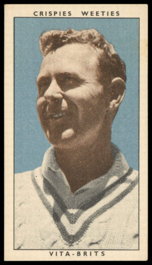 Crispies Weeties - 'Leading Cricketers' #23 - A.R. Morris (New South Wales) (1948) Crispies Weeties - 'Leading Cricketers' #23 - A.R. Morris (New South Wales) (1948)