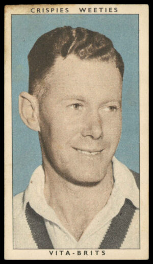 Crispies Weeties - 'Leading Cricketers' #3 - W. Brown (Queensland) (1948) Crispies Weeties - 'Leading Cricketers' #3 - W. Brown (Queensland) (1948)