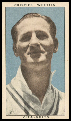 Crispies Weeties - 'Leading Cricketers' #30 - R. Saggers (New South Wales) (1948) Crispies Weeties - 'Leading Cricketers' #30 - R. Saggers (New South Wales) (1948)
