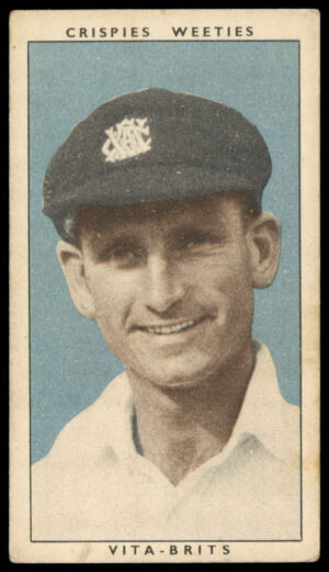 Crispies Weeties - 'Leading Cricketers' #4 - W. Karmody (Western Australia) (1948)