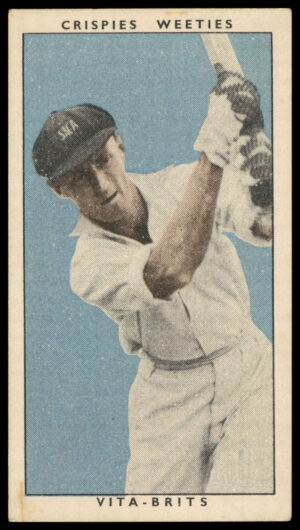 Crispies Weeties - 'Leading Cricketers' #6 - R. Craig (South Australia) (1948) Crispies Weeties - 'Leading Cricketers' #6 - R. Craig (South Australia) (1948)