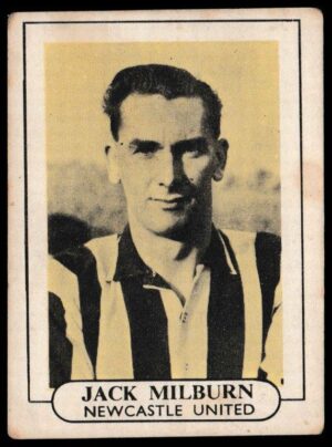 Wilkinson - 'Popular Footballers' (c1955) - Jackie Milburn (Newcastle)