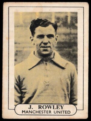 Wilkinson - 'Popular Footballers' (c1955) - J. Rowley (Man Utd)