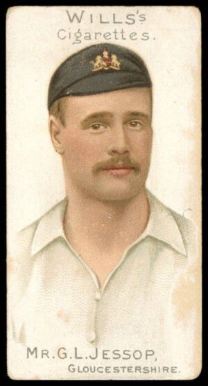 Wills (W.D. & H.O.) - 'Cricketer Series 1901 (A)' (1901) - Mr. G.L. Jessop (Glocs)