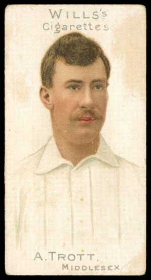 Wills (W.D. & H.O.) - 'Cricketer Series 1901 (A)' (1901) - A. Trott (Middlesex)