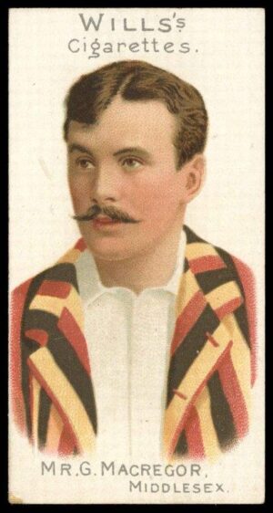 Wills (W.D. & H.O.) - 'Cricketer Series 1901 (A)' (1901) - Mr. G. A. McGregor (Middlesex)