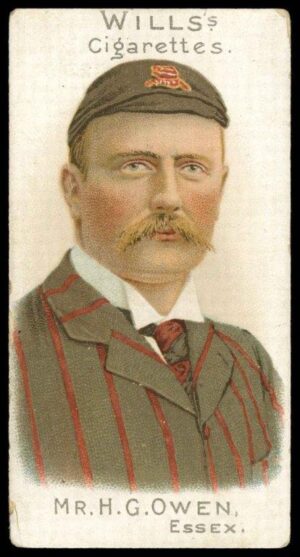Wills (W.D. & H.O.) - 'Cricketer Series 1901 (B)' (1901) - Mr. H.G. Owen (Essex)