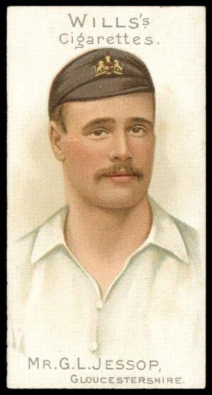 Wills (W.D. & H.O.) - 'Cricketer Series 1901 (B)' (1901) - Mr. G.L. Jessop (Glocs)