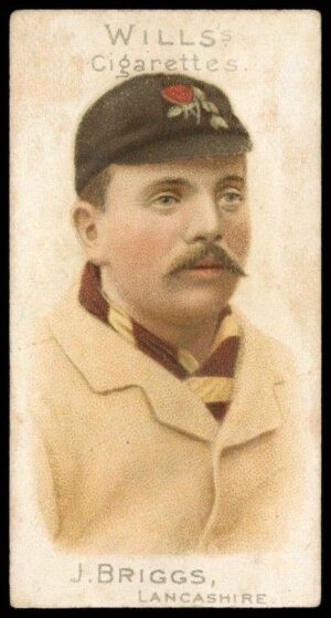 Wills (W.D. & H.O.) - 'Cricketer Series 1901 (B)' (1901) - J. Briggs (Lancs)
