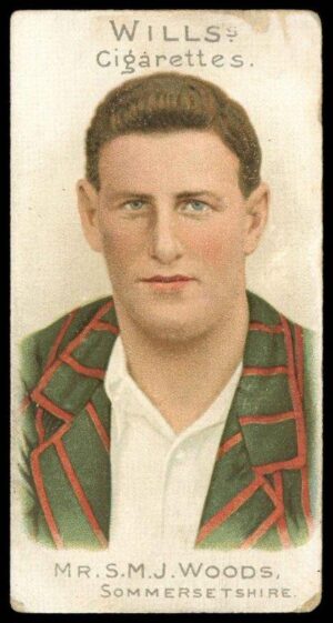 Wills (W.D. & H.O.) - 'Cricketer Series 1901 (B)' (1901) - Mr. S.M.J. Woods (Somerset)