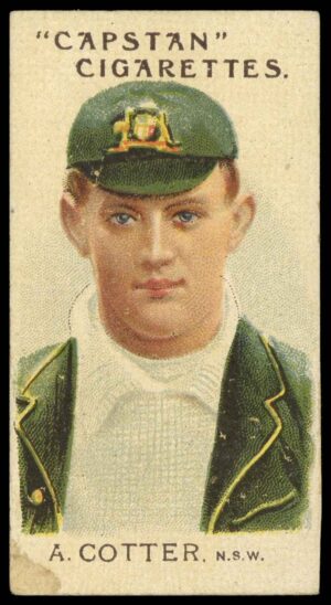 Wills - 'Prominent Australian & English Cricketers (1907)' (1907) - A.Cotter (New South Wales)