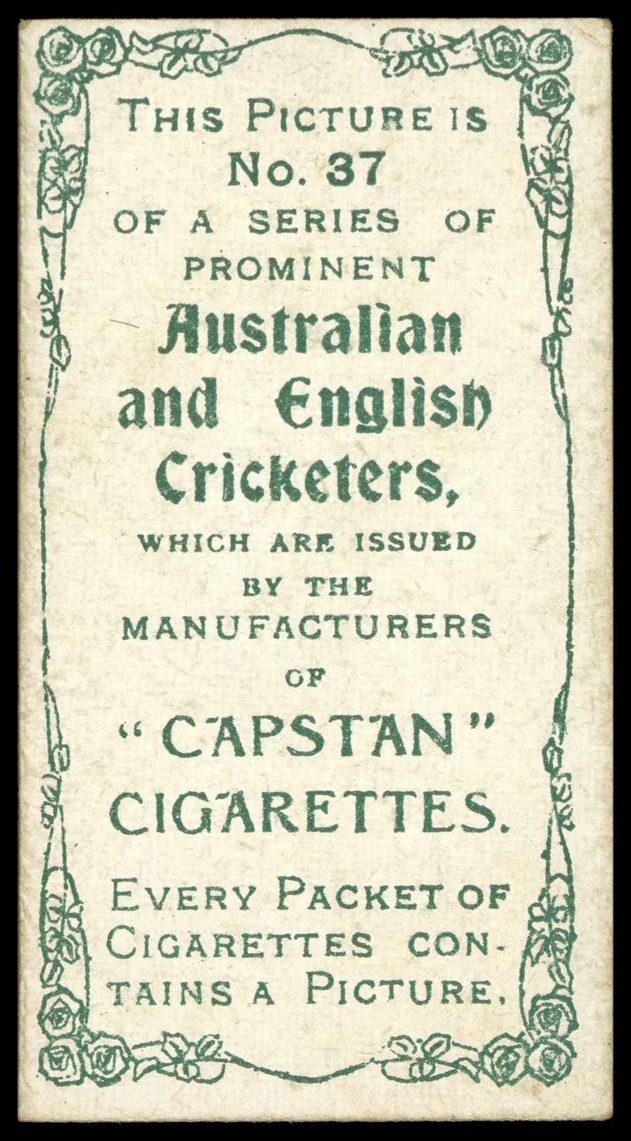Wills - 'Prominent Australian & English Cricketers (1907)' (1907) - W. Rhodes (Yorkshire) Wills - 'Prominent Australian & English Cricketers (1907)' (1907) - W. Rhodes (Yorkshire)