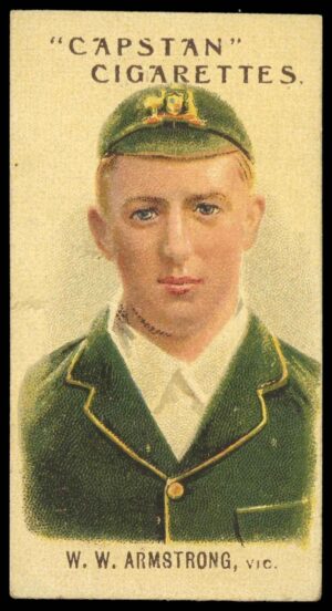 Wills - 'Prominent Australian & English Cricketers (1907)' (1907) - W.W. Armstrong (Victoria)