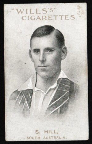 Wills - 'Prominent Australian & English Cricketers' (1911) - S. Hill (South Australia) Wills - 'Prominent Australian & English Cricketers' (1911) - S. Hill (South Australia)