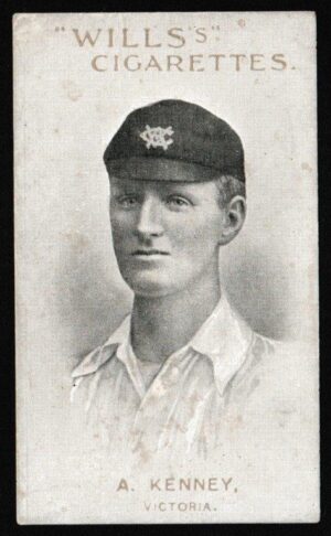 Wills - 'Prominent Australian & English Cricketers' (1911) - A. Kenney (Victoria)