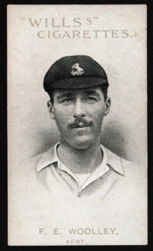 Wills - 'Prominent Australian & English Cricketers' (1911) - F.E. Woolley (Kent)