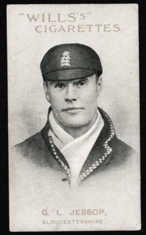 Wills - 'Prominent Australian & English Cricketers' (1911) - G.L. Jessop (Gloucestershire)