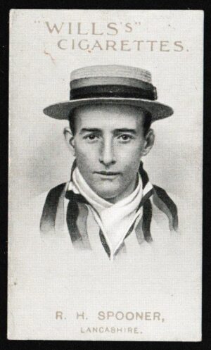 Wills - 'Prominent Australian & English Cricketers' (1911) - R.H. Spooner (Lancashire)