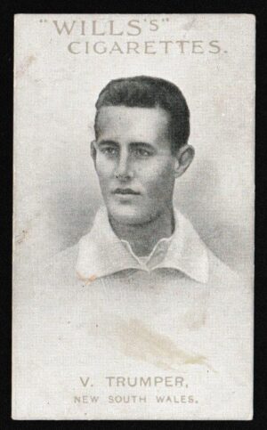 Wills - 'Prominent Australian & English Cricketers' (1911) - W. Trumper (New South Wales) Wills - 'Prominent Australian & English Cricketers' (1911) - W. Trumper (New South Wales)