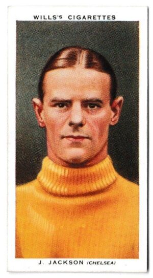 Wills (W.D. & H.O.) - 'Association Footballers' (1935) - Card #23 - J. Jackson (Chelsea)