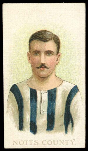 Wills - 'Football Club Colours (Army Quality)' (1907) - Notts County