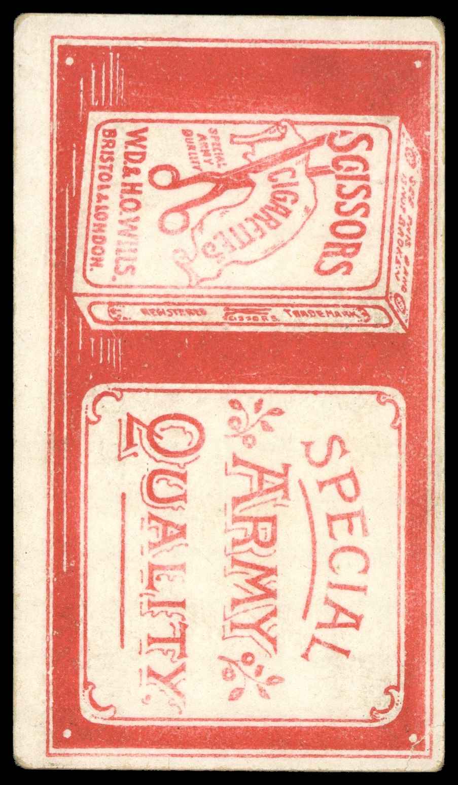 Wills - 'Football Club Colours (Army Quality)' (1907) - Blackburn Rovers Wills - 'Football Club Colours (Army Quality)' (1907) - Blackburn Rovers