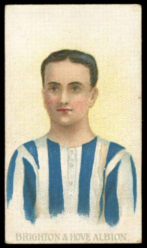Wills - 'Football Club Colours (Army Quality)' (1907) - Brighton & Hove Albion
