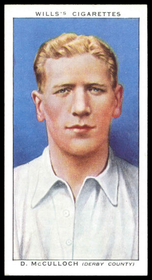Wills - 'Association Footballers (Irish)' (1939) - #30 - D. McCulloch (Derby County)