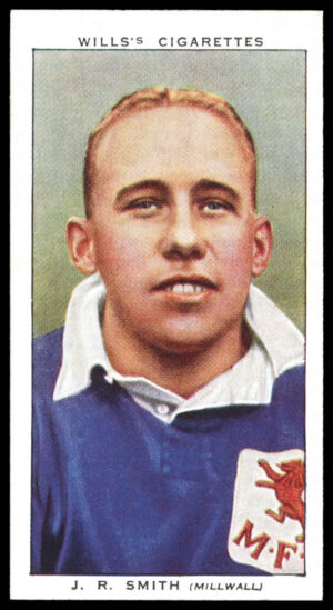 Wills - 'Association Footballers (Irish)' (1939) - #40 - J.R. Smith (Millwall)