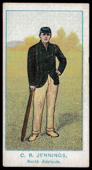 Wills (W.D. & H.O.) - 'Australian Club Cricketers (Dark Blue Back)' - C.B. Jennings (North Adelaide)