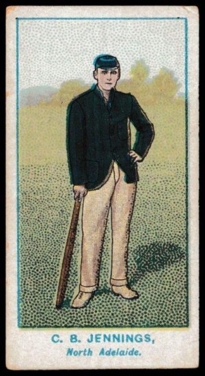 Wills (W.D. & H.O.) - 'Australian Club Cricketers (Green Back)' - C.B. Jennings (North Adelaide)