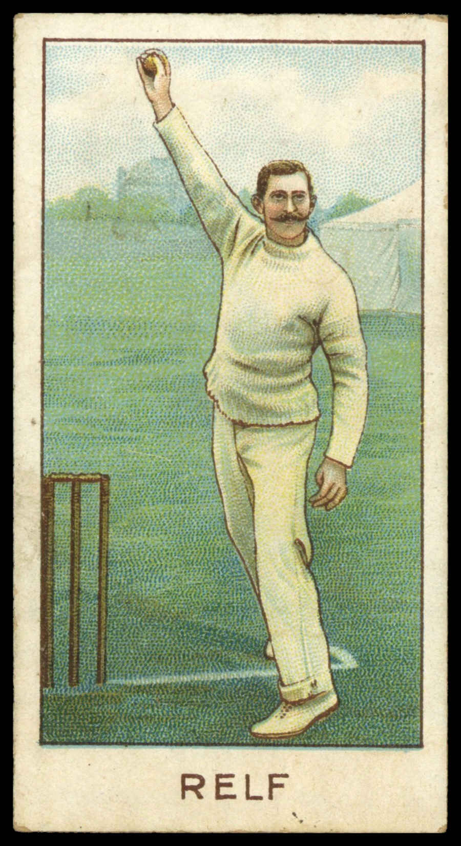 Wills - 'Australian & English Cricketers' (1903) - A.E. Relf (Sussex) Wills - 'Australian & English Cricketers' (1903) - A.E. Relf (Sussex)