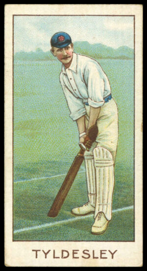 Wills - 'Australian & English Cricketers' (1903) - J.T. Tyldesley (Lancashire)
