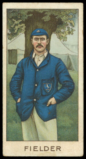 Wills - 'Australian & English Cricketers' (1903) - E. Fielder (Kent)