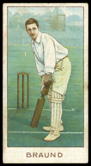 Wills - 'Australian & English Cricketers' (1903) - L.C. Braund (Somerset)