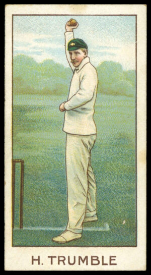 Wills - 'Australian & English Cricketers' (1903) - Hugh Trumble (Victoria)