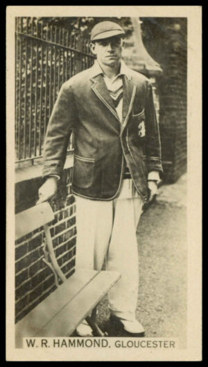 Wills Overseas - 'Cricket Season 1928-29' (1928) - W.R. Hammond (Gloucestershire)