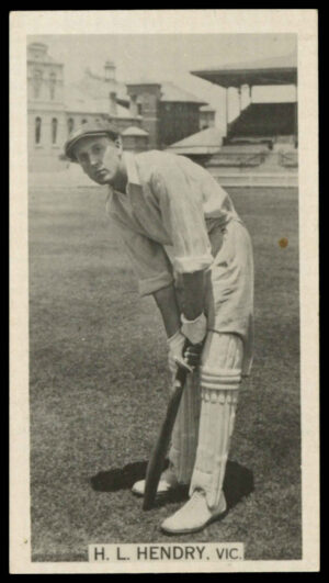 Wills Overseas - 'Cricket Season 1928-29' (1928) - H.L. Hendry (Victoria)