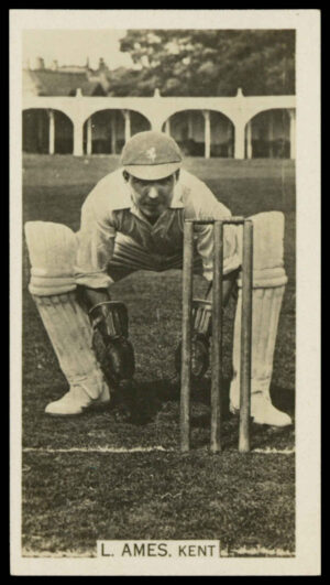 Wills Overseas - 'Cricket Season 1928-29' (1928) - L. Ames (Kent)