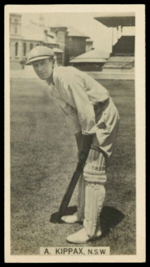 Wills Overseas - 'Cricket Season 1928-29' (1928) - A. Kippax (New South Wales)