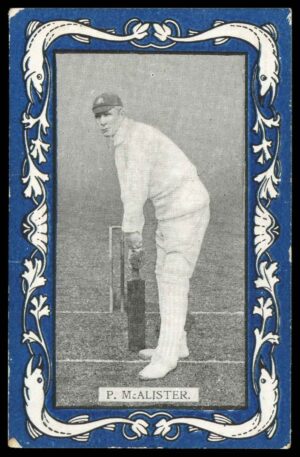 Wills - 'Australian & English Cricketers (Blue/Vice Regal)' (1909) - P. McAlister