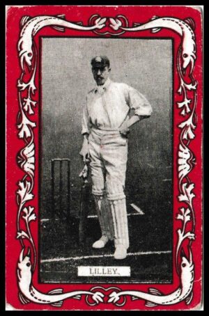 Wills (W.D. & H.O.) - 'Australian & English Cricketers (Scarlet/Capstan)' (1909) - Card #15 - Lilley Wills (W.D. & H.O.) - 'Australian & English Cricketers (Scarlet/Capstan)' (1909) - Card #15 - Lilley