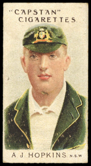 Wills - 'Prominent Australian & English Cricketers (1907)' (1907) - A.J. Hopkins (New South Wales)