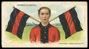 Wills Overseas - 'Football Club Colours & Flags (Capstan)' (1913) - Essendon (Association) F.C.