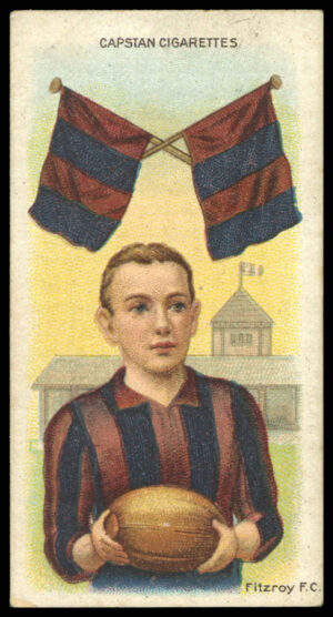 Wills Overseas - 'Football Club Colours & Flags (Capstan)' (1913) - Fitzroy F.C.