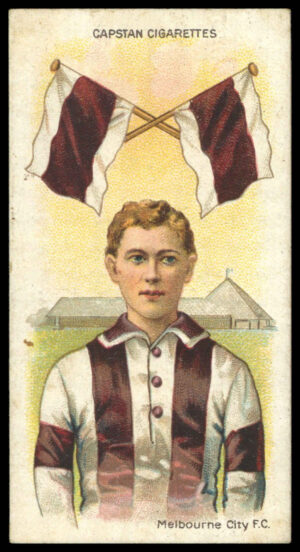 Wills Overseas - 'Football Club Colours & Flags (Capstan)' (1913) - Melbourne City F.C.